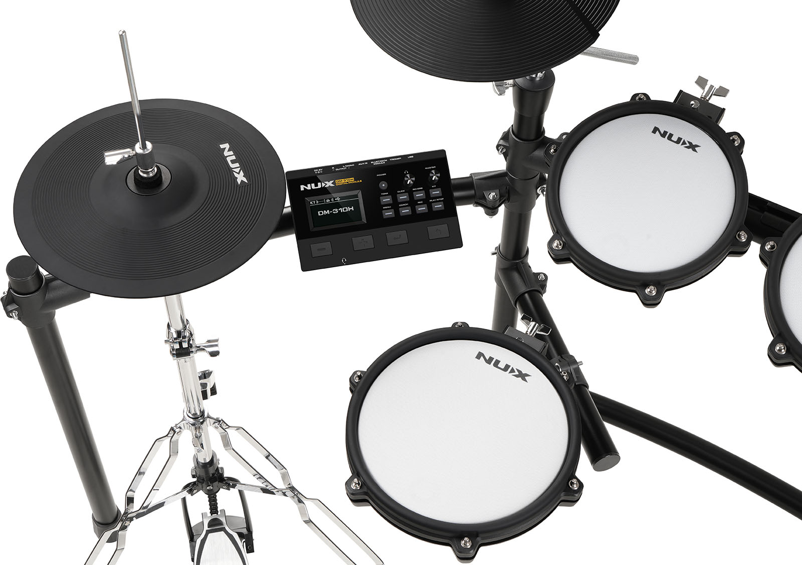 Nux Dm-310h + Hi Hat Stand - Komplett E-Drum Set - Variation 4