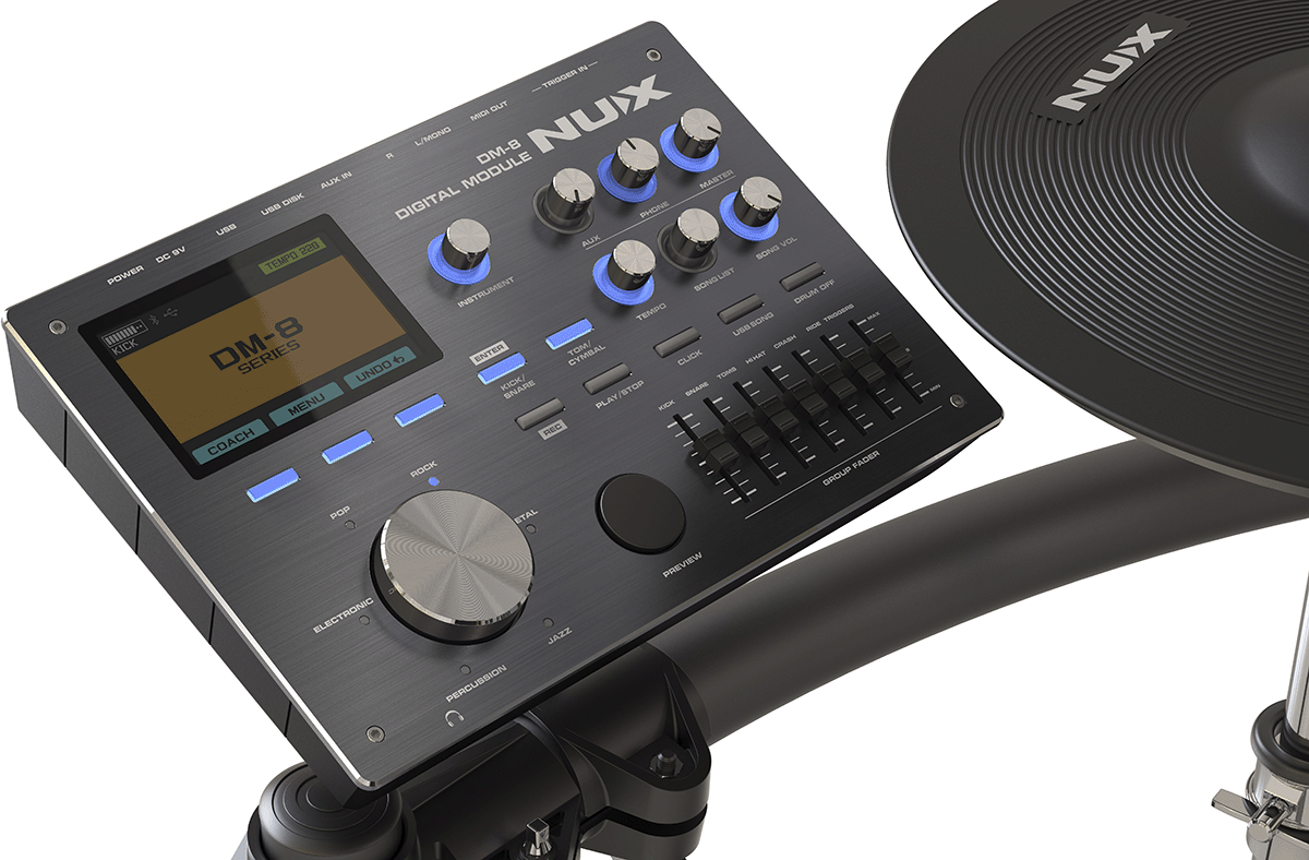 Nux Dm-8 - Komplett E-Drum Set - Variation 3