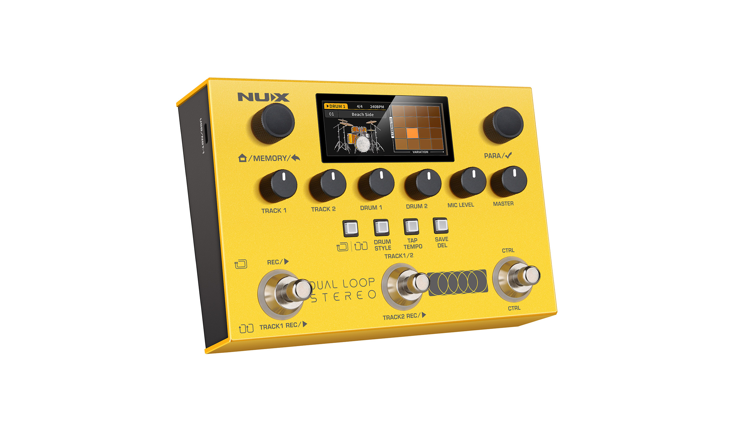 Nux Dual Loop Stereo - Looper Effektpedal - Variation 1