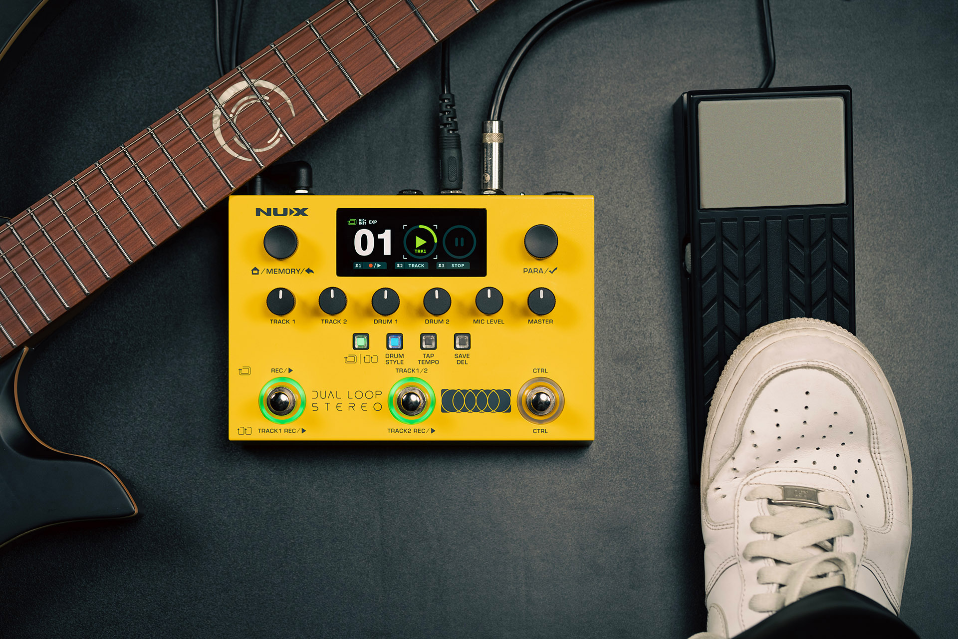 Nux Dual Loop Stereo - Looper Effektpedal - Variation 5