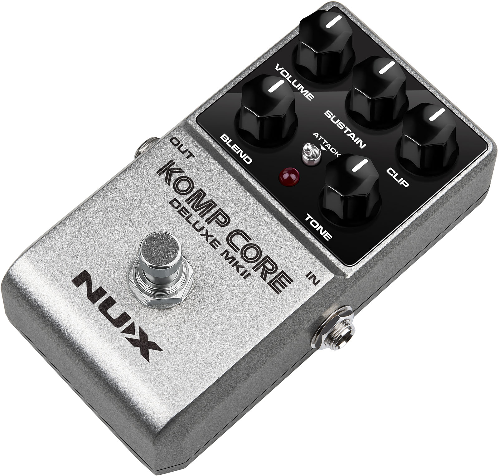 Nux Komp Core Deluxe Mkii - Kompressor/Sustain/Noise gate Effektpedal - Variation 1