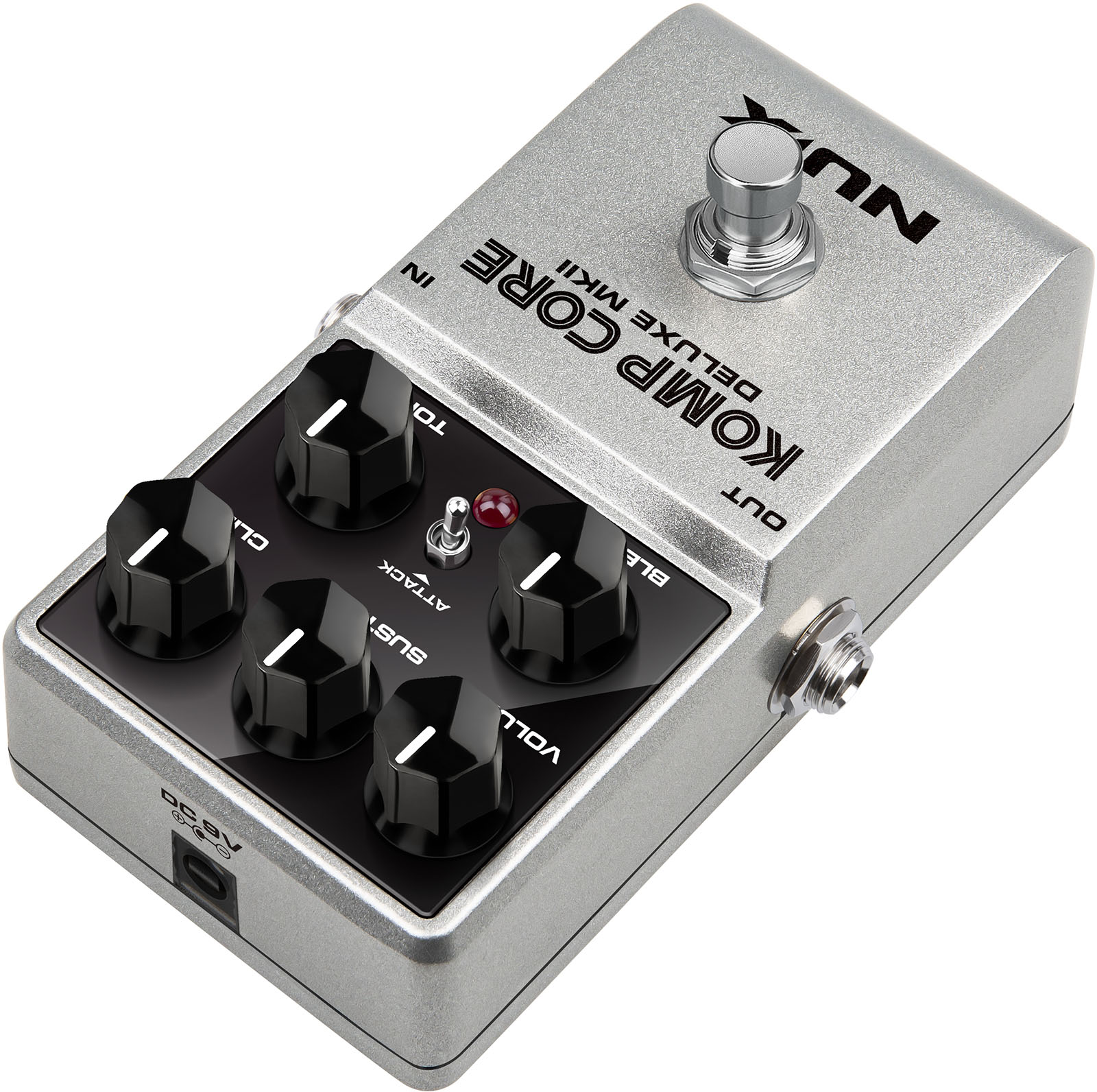 Nux Komp Core Deluxe Mkii - Kompressor/Sustain/Noise gate Effektpedal - Variation 2