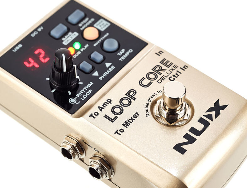 Nux Loop Core Deluxe Bundle With Nmp-2 Dual Footswitch - Looper Effektpedal - Variation 2