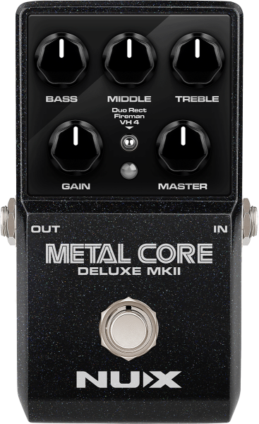 Overdrive/distortion/fuzz effektpedal Nux                            Metal Core Deluxe MK2