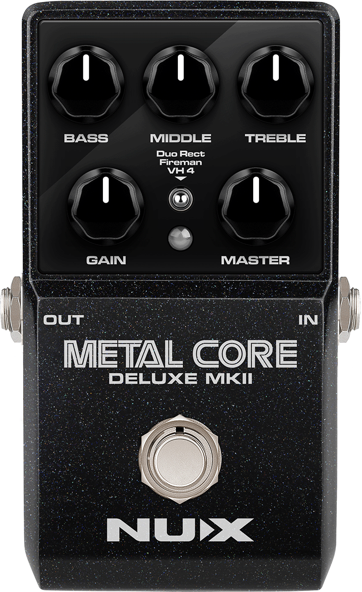Nux Metal Core Deluxe Mk2 - Overdrive/Distortion/Fuzz Effektpedal - Main picture