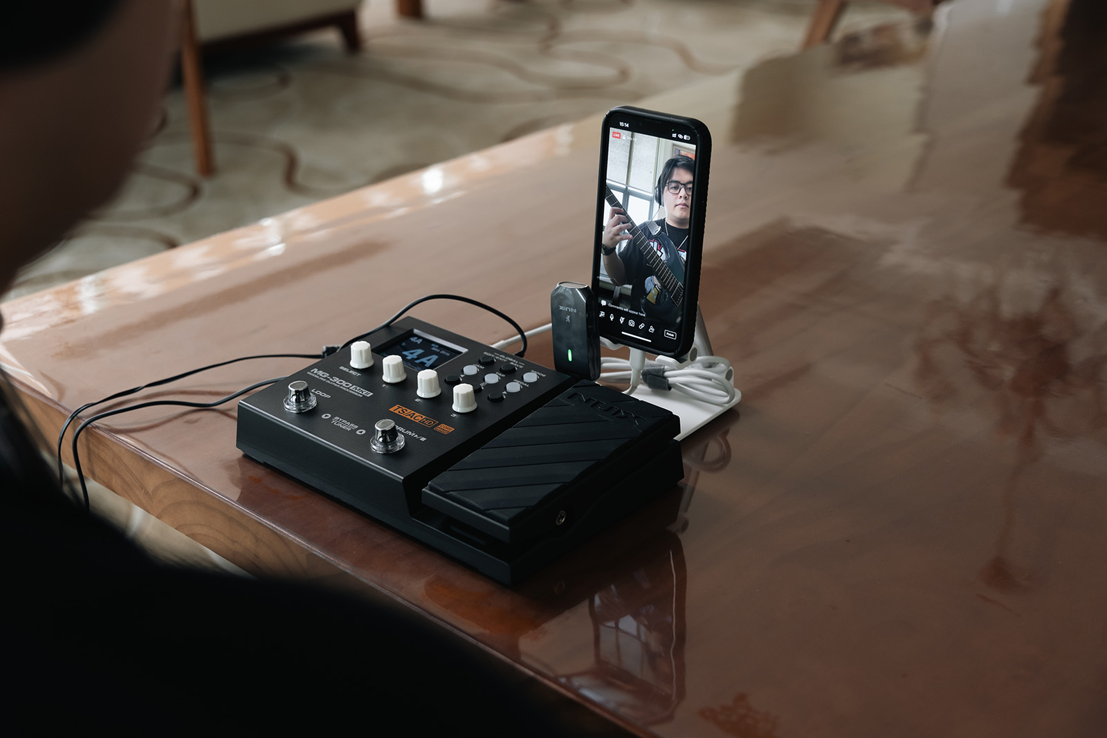 Nux Mg-300 Mk2 Multi-effects - Multieffektpedal - Variation 5