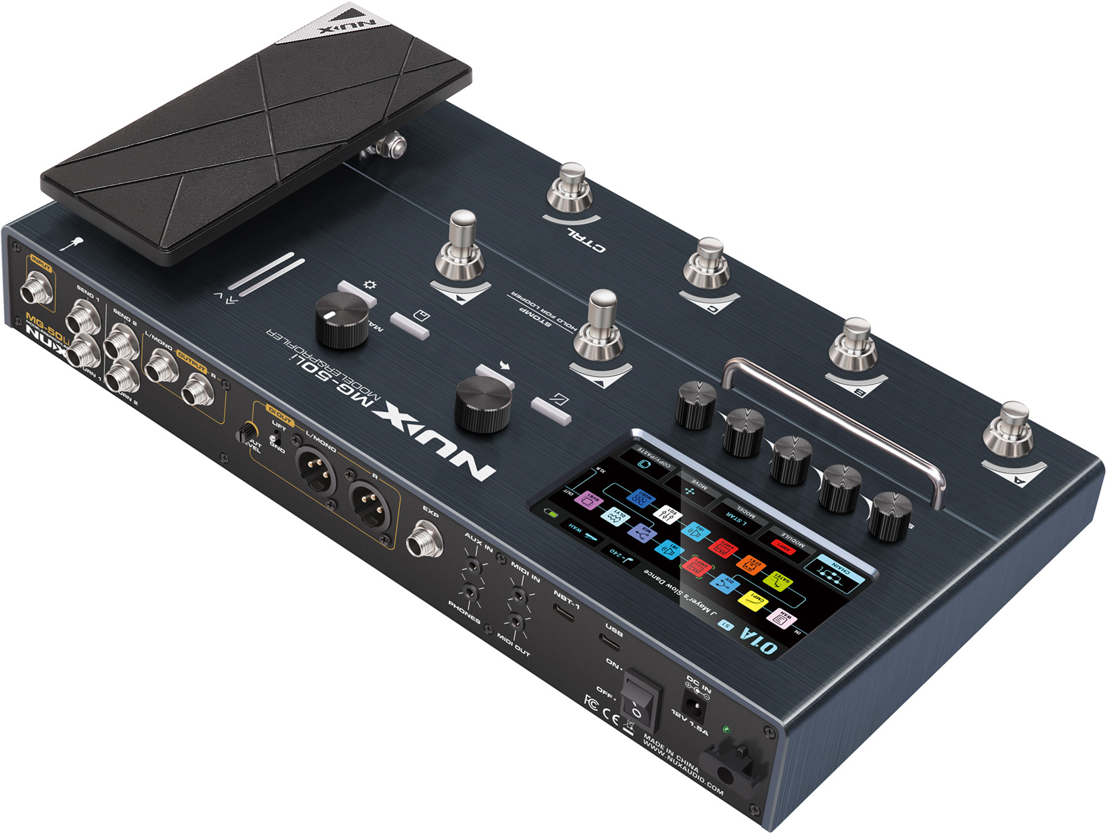 Nux Mg50 Li Guitar & Bass - Multieffektpedal - Variation 5