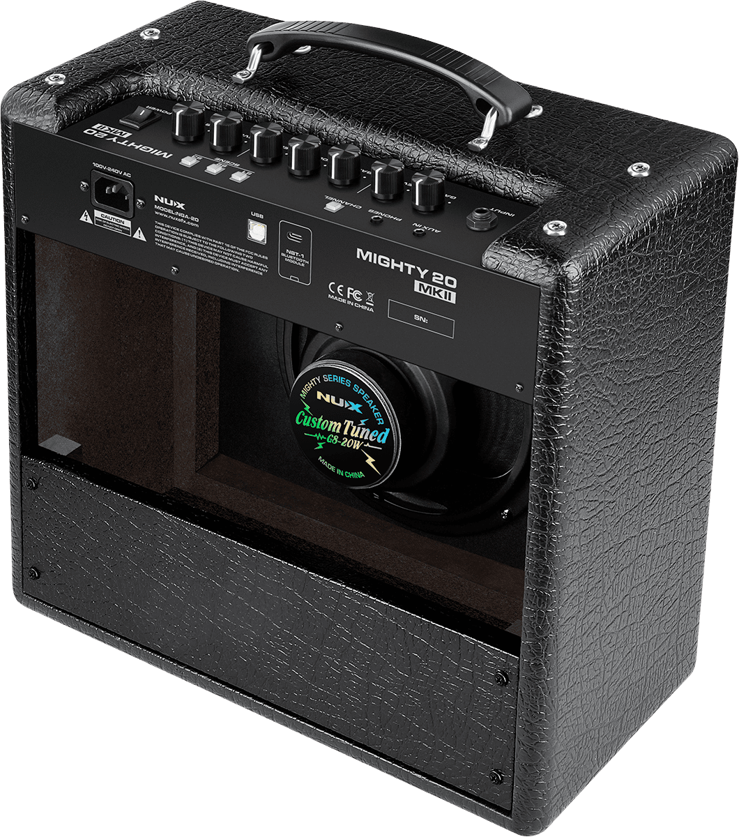 Nux Mighty 20 Bluetooth Mk2 20w 1x8 - Combo für E-Gitarre - Variation 5