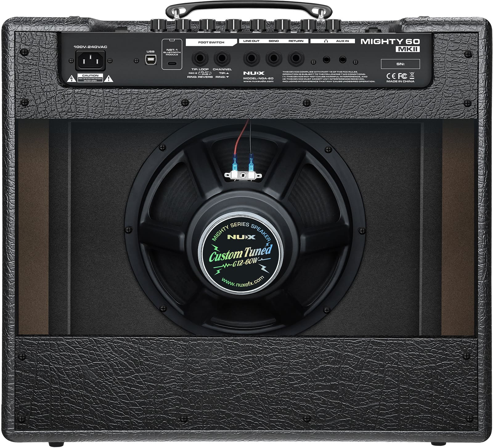 Nux Mighty 60 Mkii 1x12 60w - Combo für E-Gitarre - Variation 3