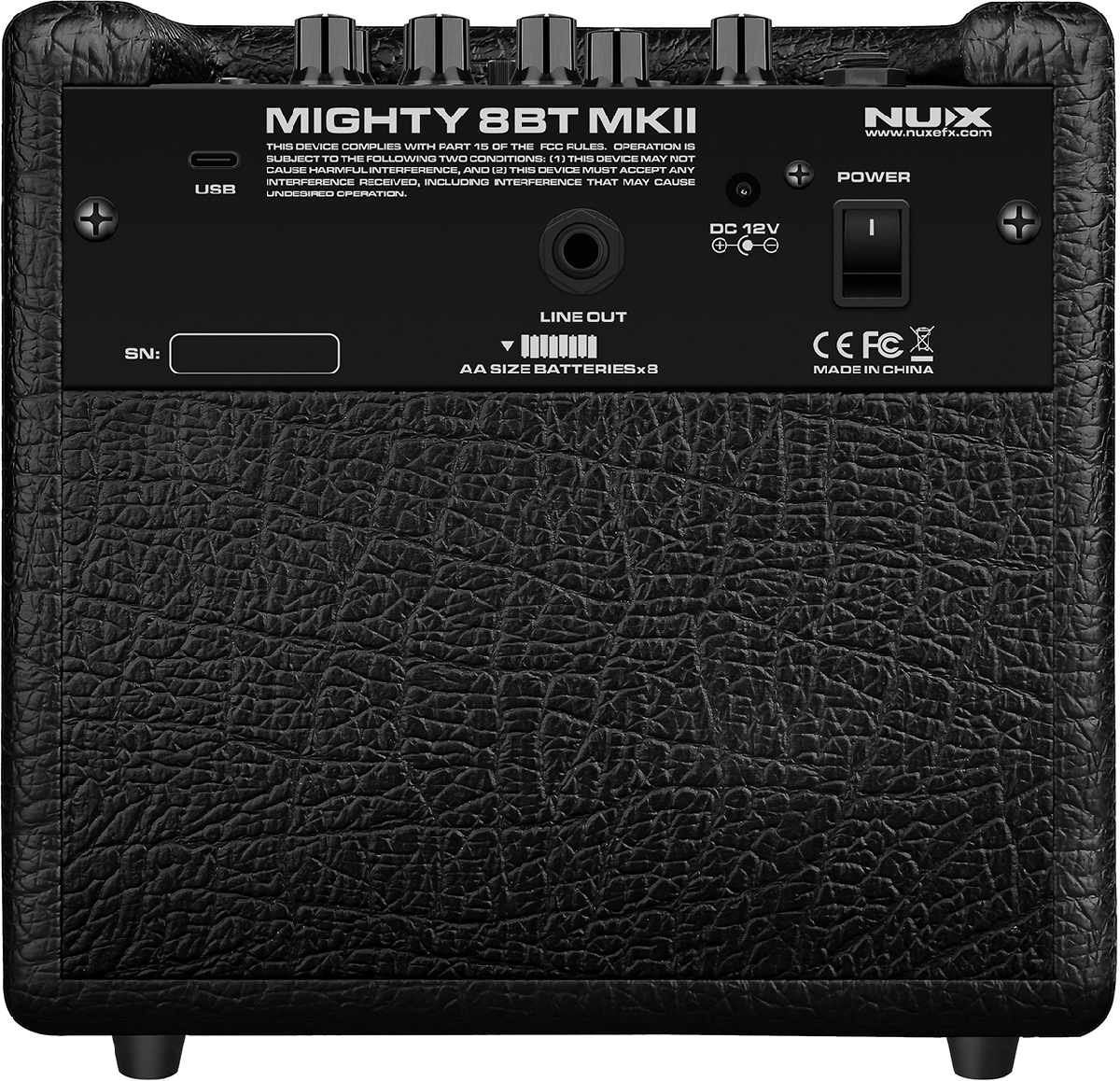 Nux Mighty 8 Bt 8w 1x6.5 - Combo für E-Gitarre - Variation 2