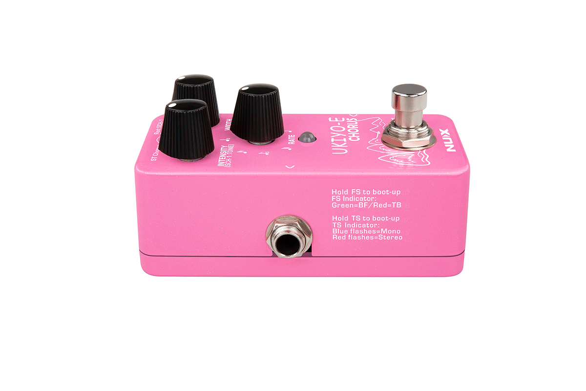 Nux Nch-4 Ukiyo-e Chorus - Modulation/Chorus/Flanger/Phaser & Tremolo Effektpedal - Variation 4