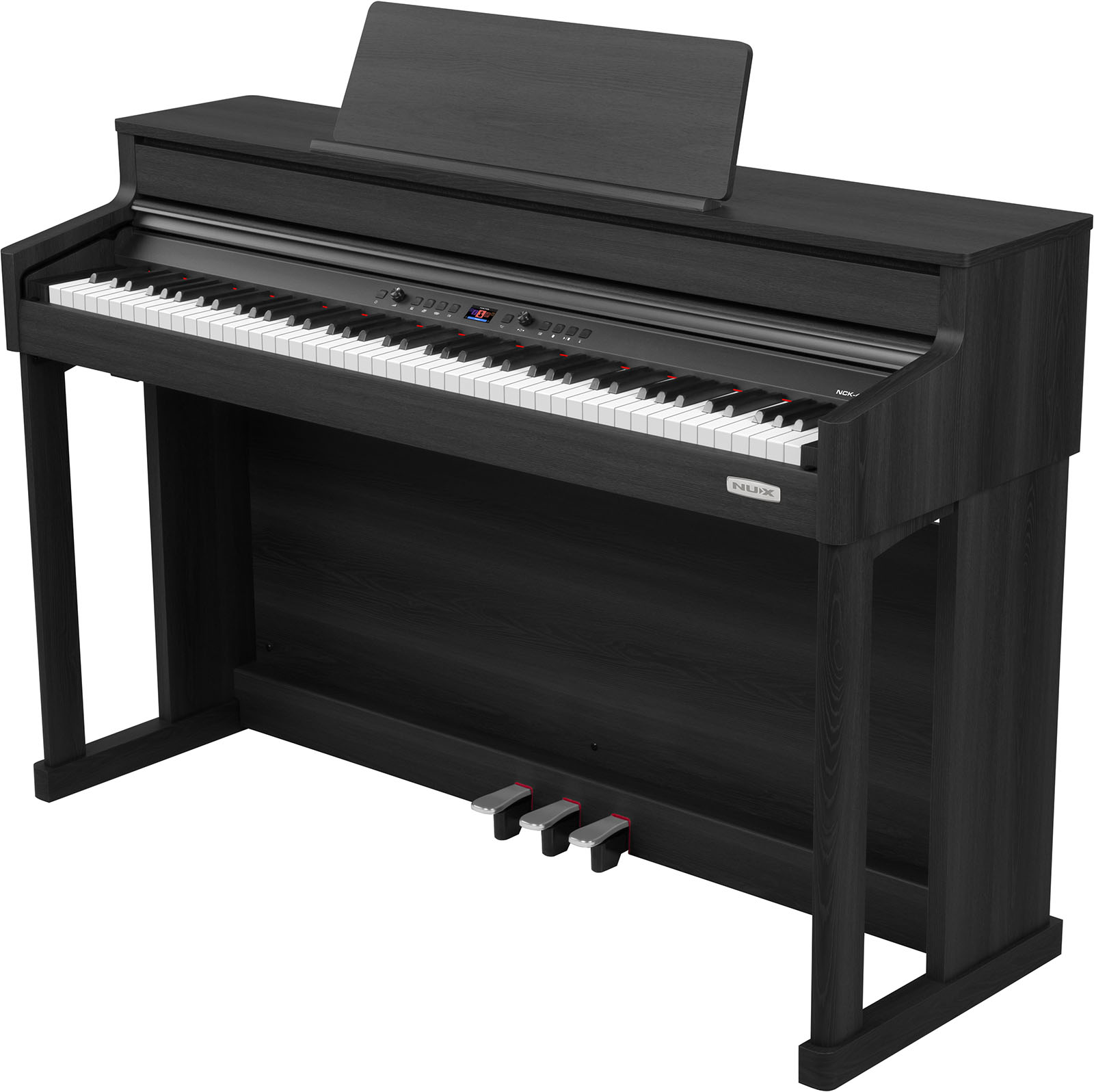 Nux Nck-430b - Noir - Digitalpiano mit Stand - Variation 8