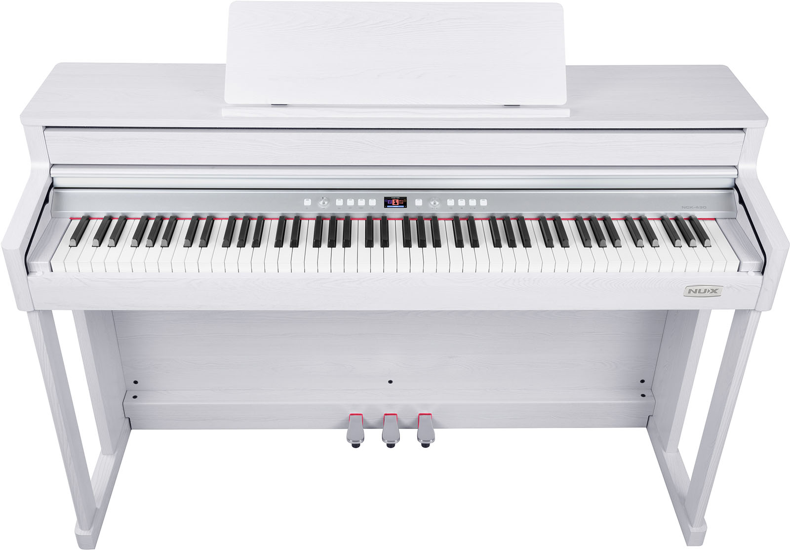 Nux Nck-430w - Blanc - Digitalpiano mit Stand - Variation 1