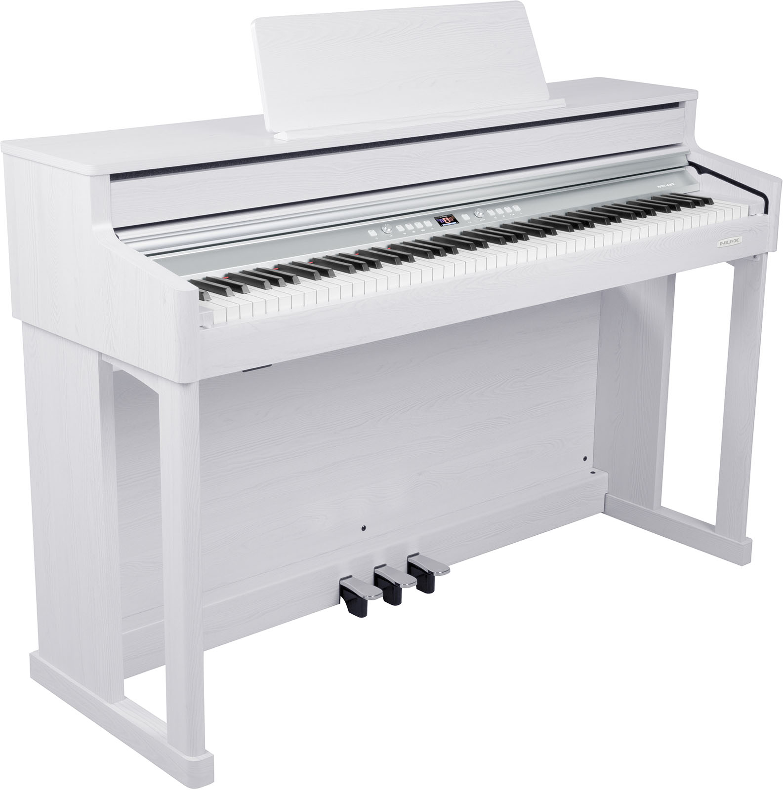 Nux Nck-430w - Blanc - Digitalpiano mit Stand - Variation 6