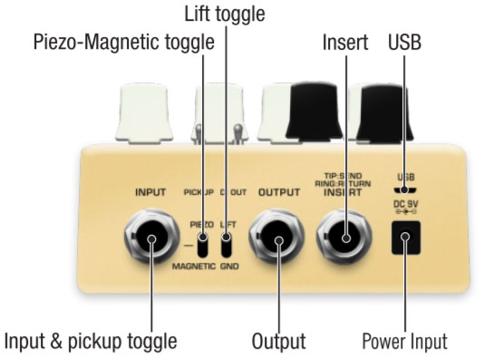 Nux Stageman Floor Nap-5 Acoustic Preamp & Di Verdugo - Akustiskgitarre PreAmp - Variation 3