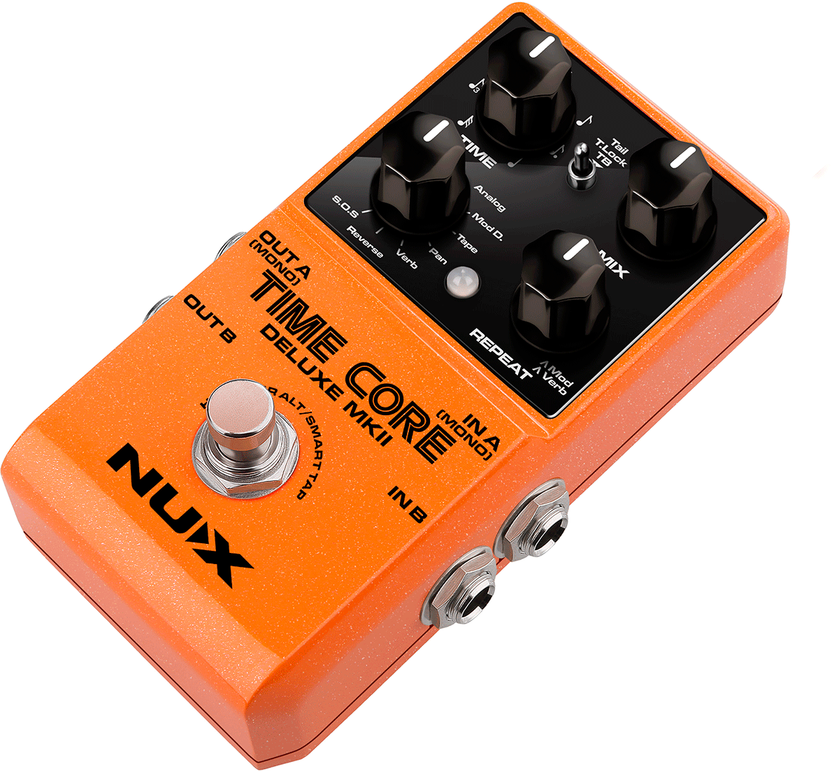 Nux Time Core Deluxe Mk2 - Reverb/Delay/Echo Effektpedal - Variation 1