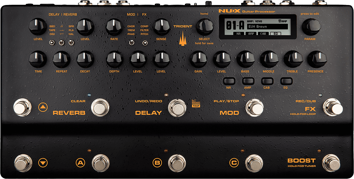 Nux Trident Nme-5 - Gitarrenverstärker-Modellierungssimulation - Variation 6