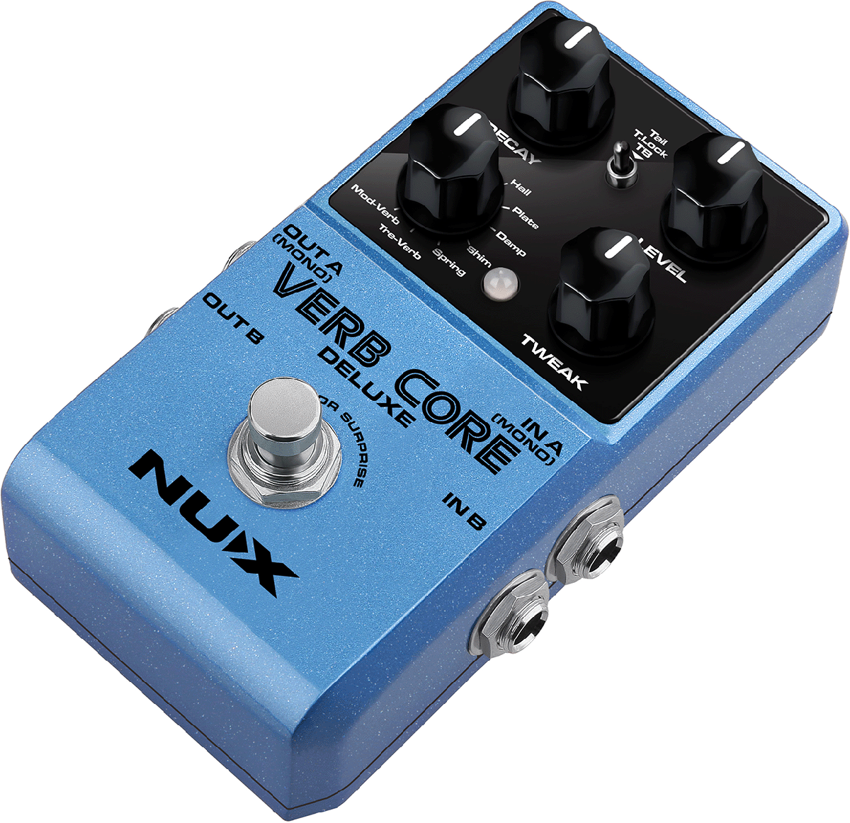 Nux Verb Core Deluxe Mk2 - Reverb/Delay/Echo Effektpedal - Variation 1