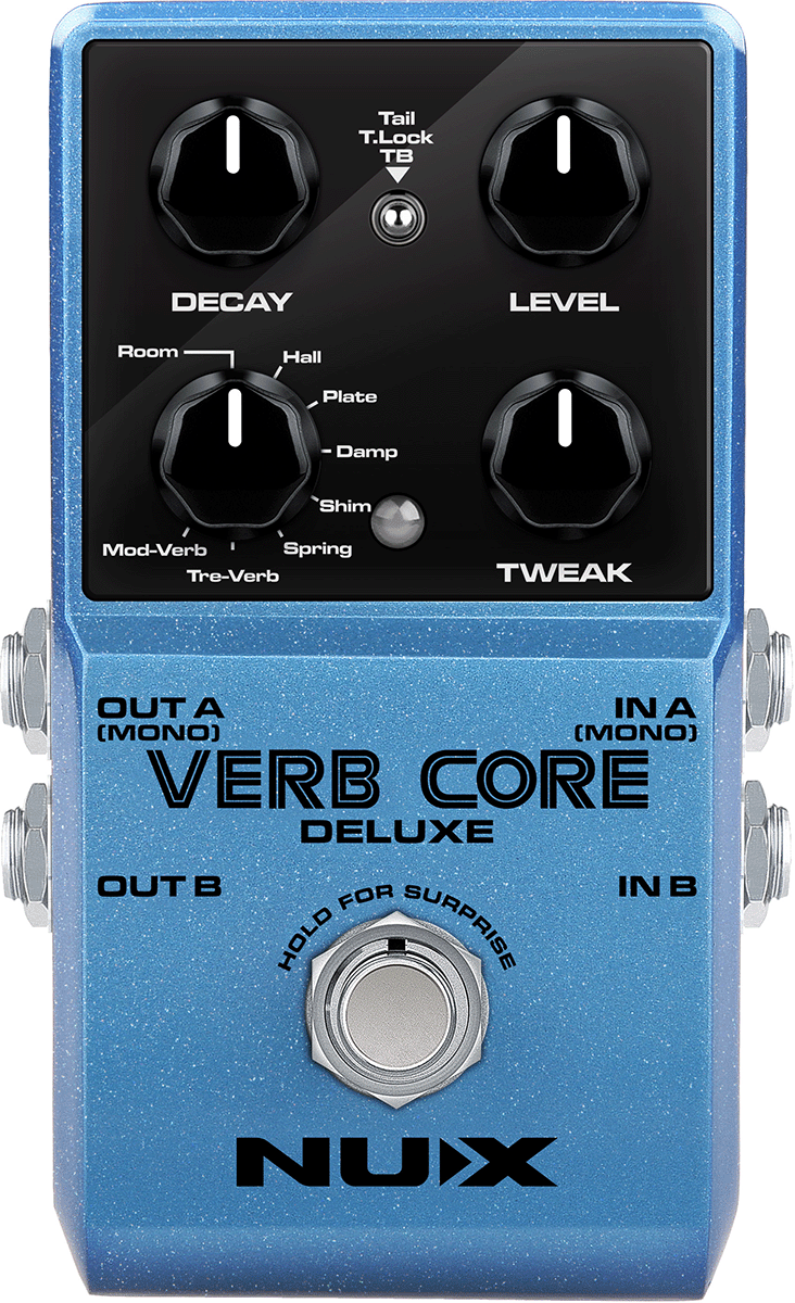 Nux Verb Core Deluxe Mk2 - Reverb/Delay/Echo Effektpedal - Main picture