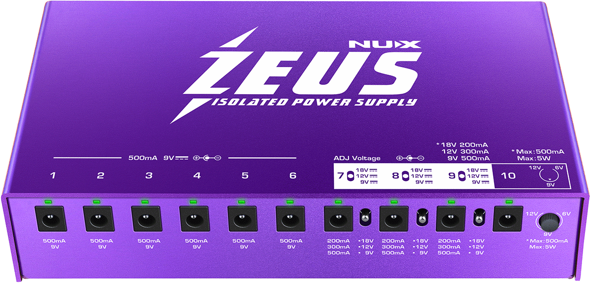 Nux Zeus Isolated Power Supply -  - Variation 1