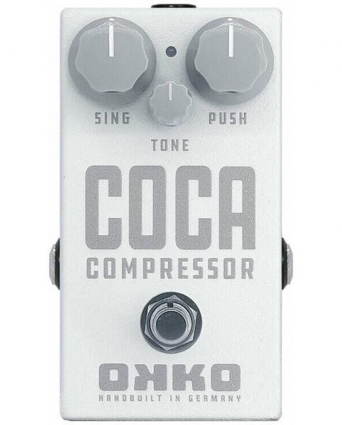 Kompressor/sustain/noise gate effektpedal Okko Coca Comp MKII Optical Compressor
