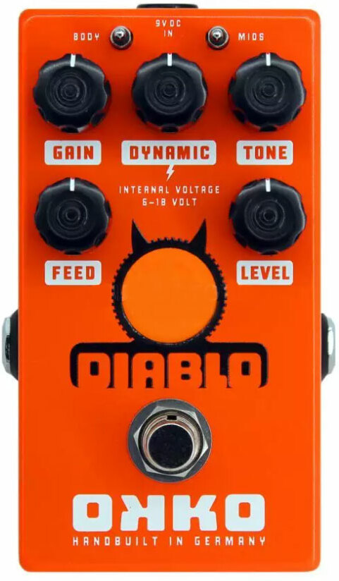 Okko Diablo Overdrive - Overdrive/Distortion/Fuzz Effektpedal - Main picture