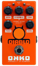 Overdrive/distortion/fuzz effektpedal Okko Diablo Overdrive