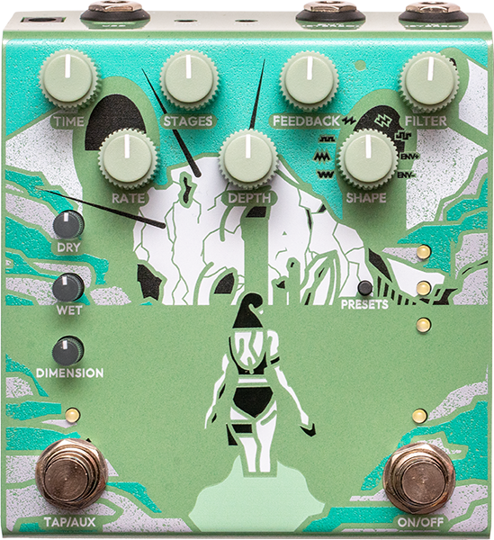 Old Blood Noise Bathing Algae - Reverb/Delay/Echo Effektpedal - Main picture