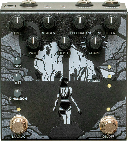 Old Blood Noise Bathing Ink - Reverb/Delay/Echo Effektpedal - Main picture