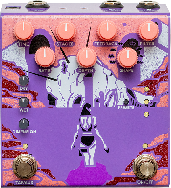 Old Blood Noise Bathing Orchid - Reverb/Delay/Echo Effektpedal - Main picture