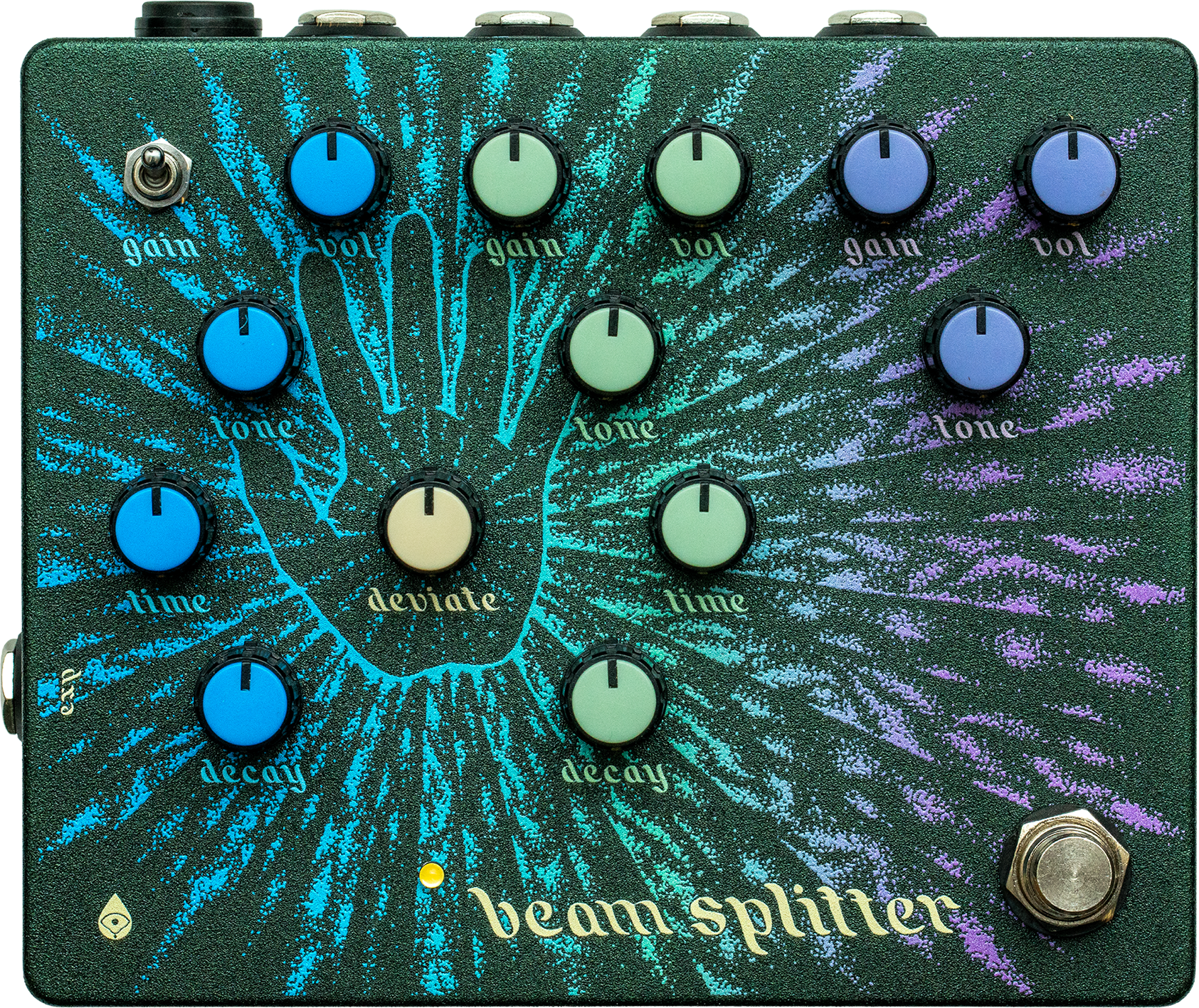 Old Blood Noise Beam Splitter  Distorsion Triple - Overdrive/Distortion/Fuzz Effektpedal - Main picture