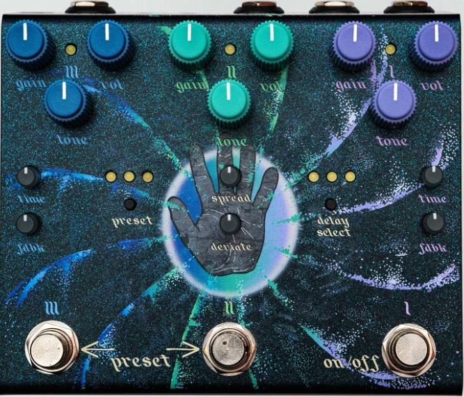 Old Blood Noise Beam Splitter V2 Cool - Overdrive/Distortion/Fuzz Effektpedal - Main picture