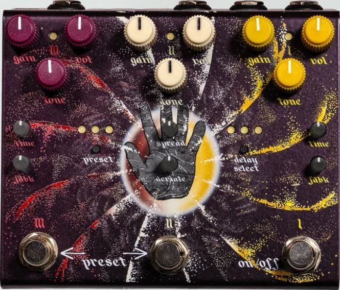 Old Blood Noise Beam Splitter V2 Warm - Overdrive/Distortion/Fuzz Effektpedal - Main picture