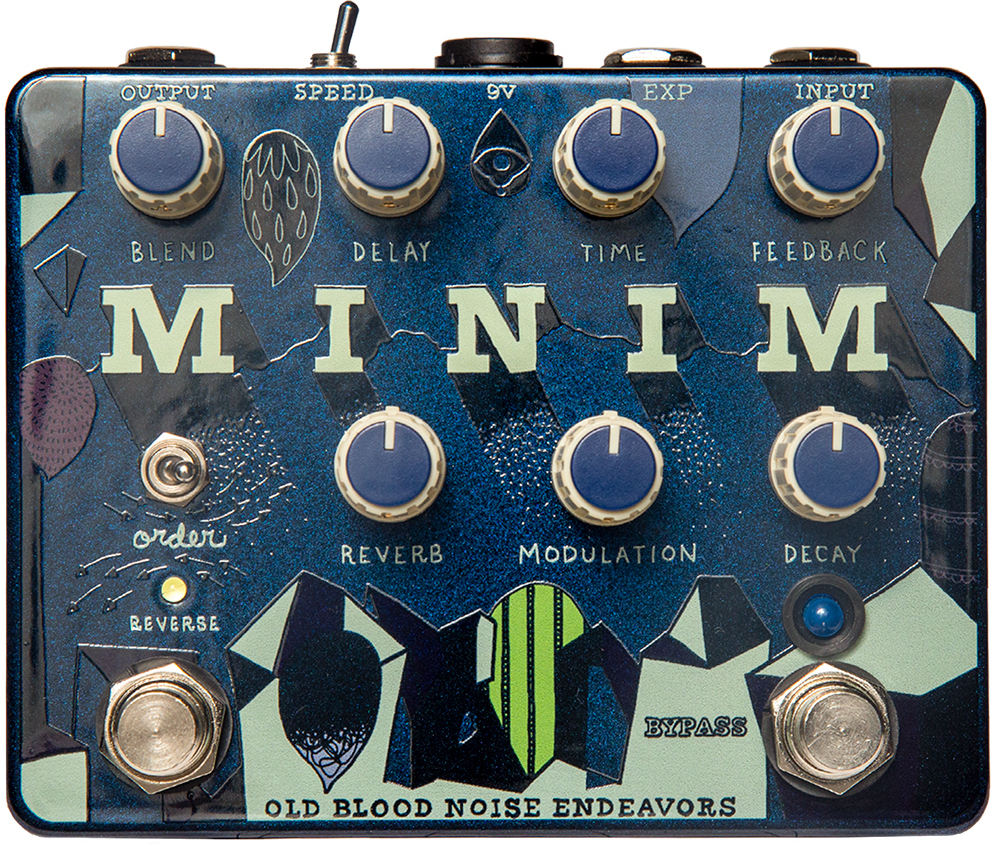 Old Blood Noise Minim Reverb Delay And Reverse - Reverb/Delay/Echo Effektpedal - Main picture