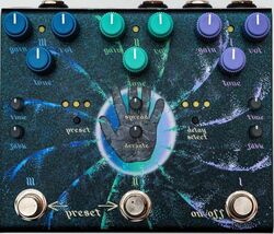 Overdrive/distortion/fuzz effektpedal Old blood noise Beam Splitter V2 Cool