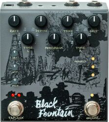 Reverb/delay/echo effektpedal Old blood noise Black Fountain Stereo Slate