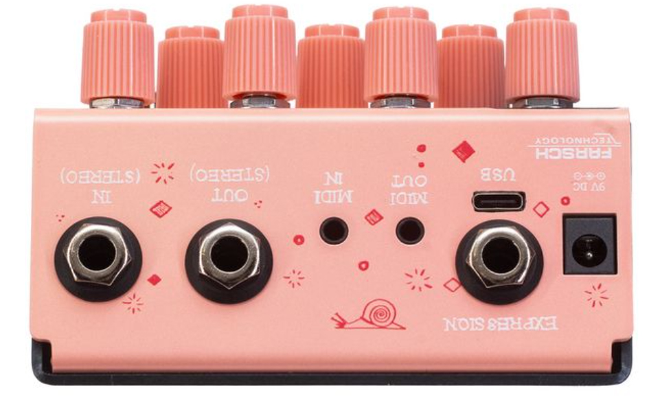 Old Blood Noise Dark Star Stereo Soundscape Reverb Pink - Reverb/Delay/Echo Effektpedal - Variation 2