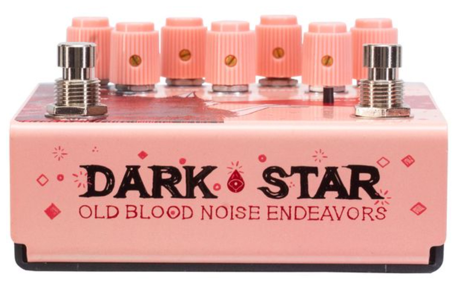 Old Blood Noise Dark Star Stereo Soundscape Reverb Pink - Reverb/Delay/Echo Effektpedal - Variation 3