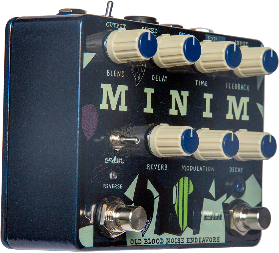 Old Blood Noise Minim Reverb Delay And Reverse - Reverb/Delay/Echo Effektpedal - Variation 2