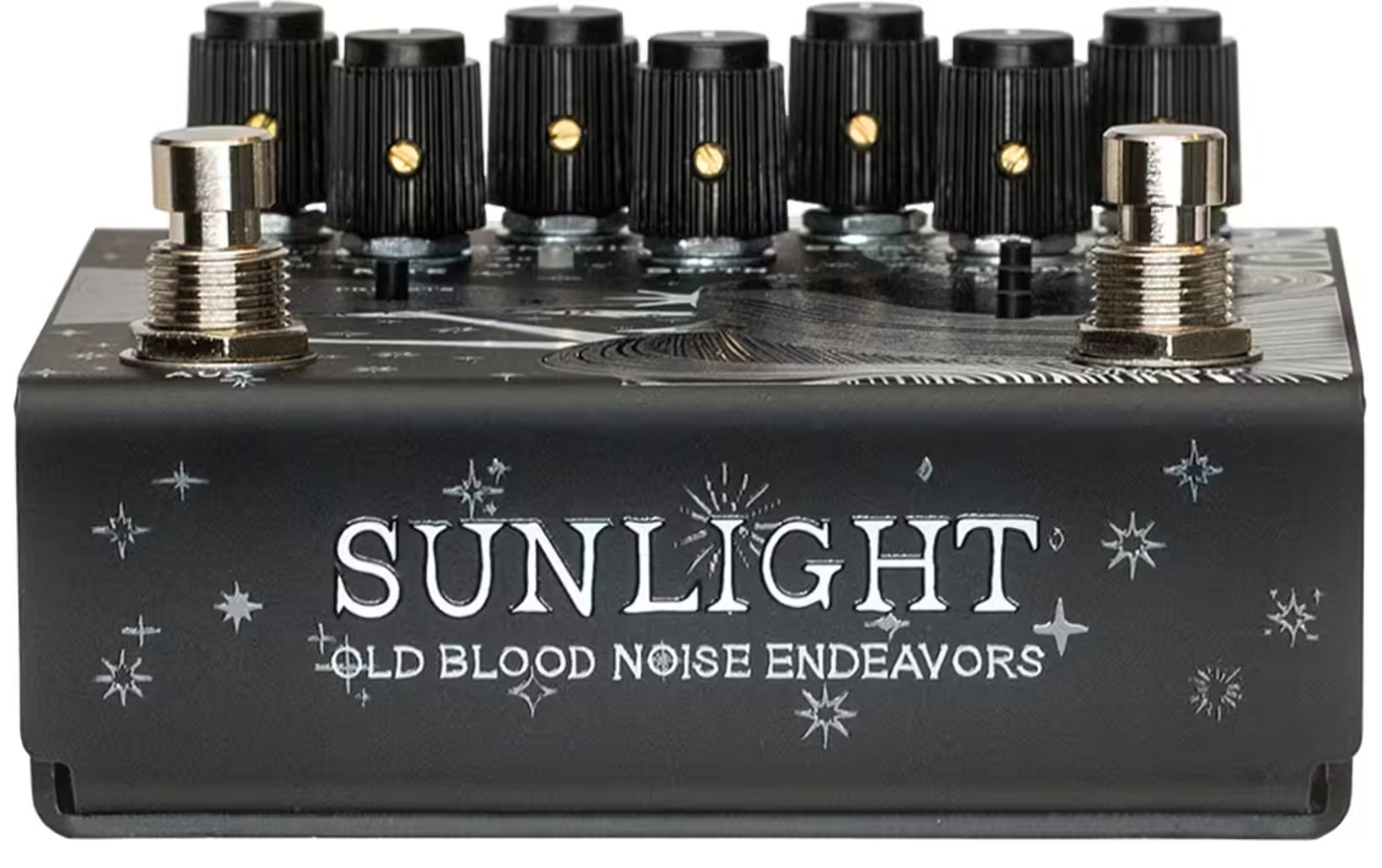 Old Blood Noise Sunlight Stereo Reverb Black - Reverb/Delay/Echo Effektpedal - Variation 2
