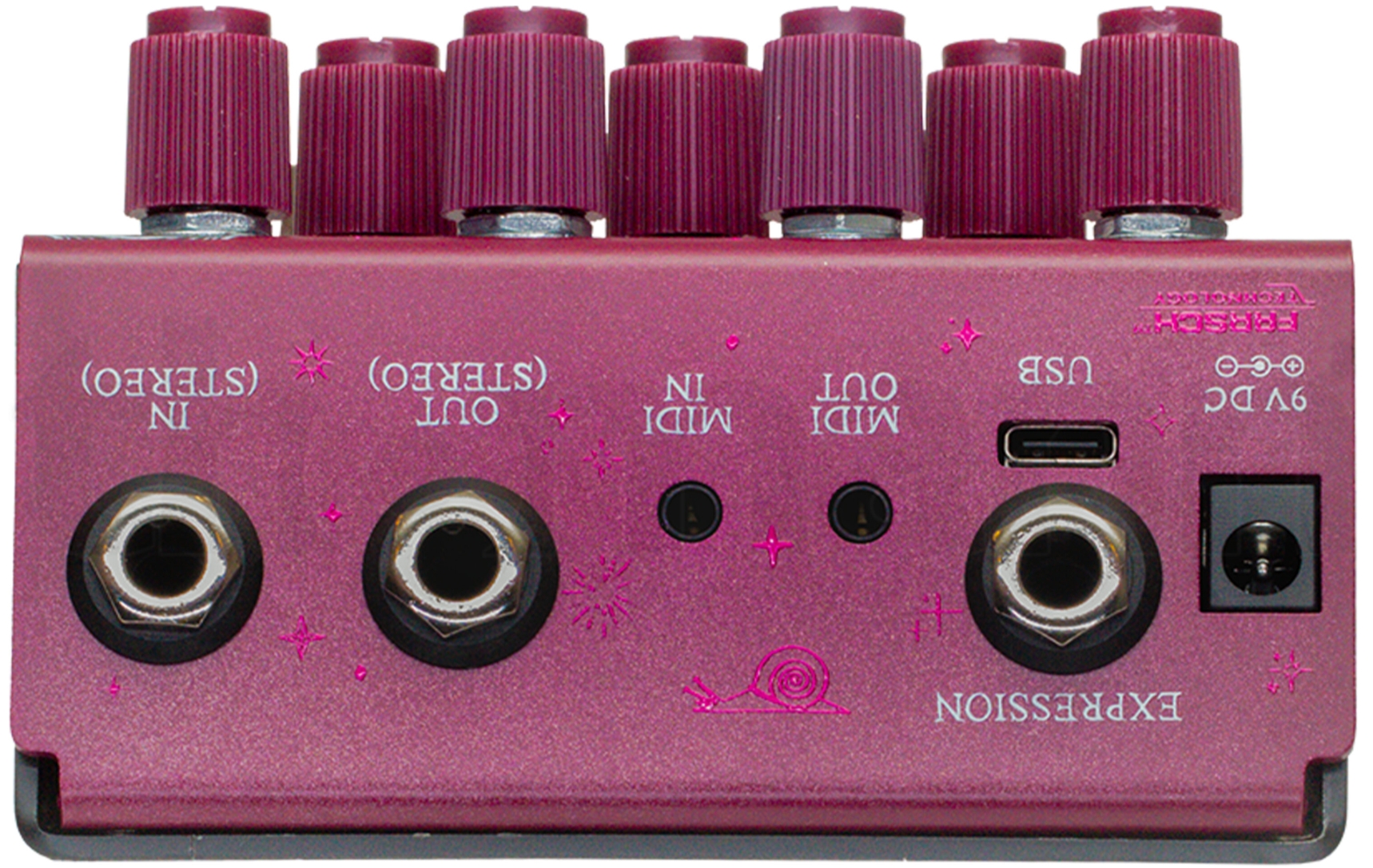 Old Blood Noise Sunlight Stereo Reverb Maroon - Reverb/Delay/Echo Effektpedal - Variation 1
