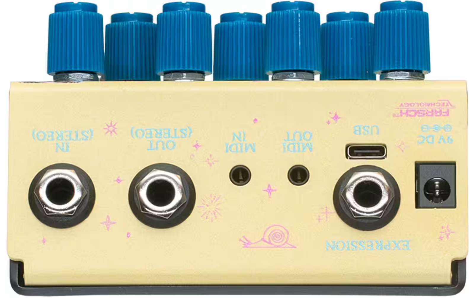 Old Blood Noise Sunlight Stereo Reverb Yellow - Reverb/Delay/Echo Effektpedal - Variation 1