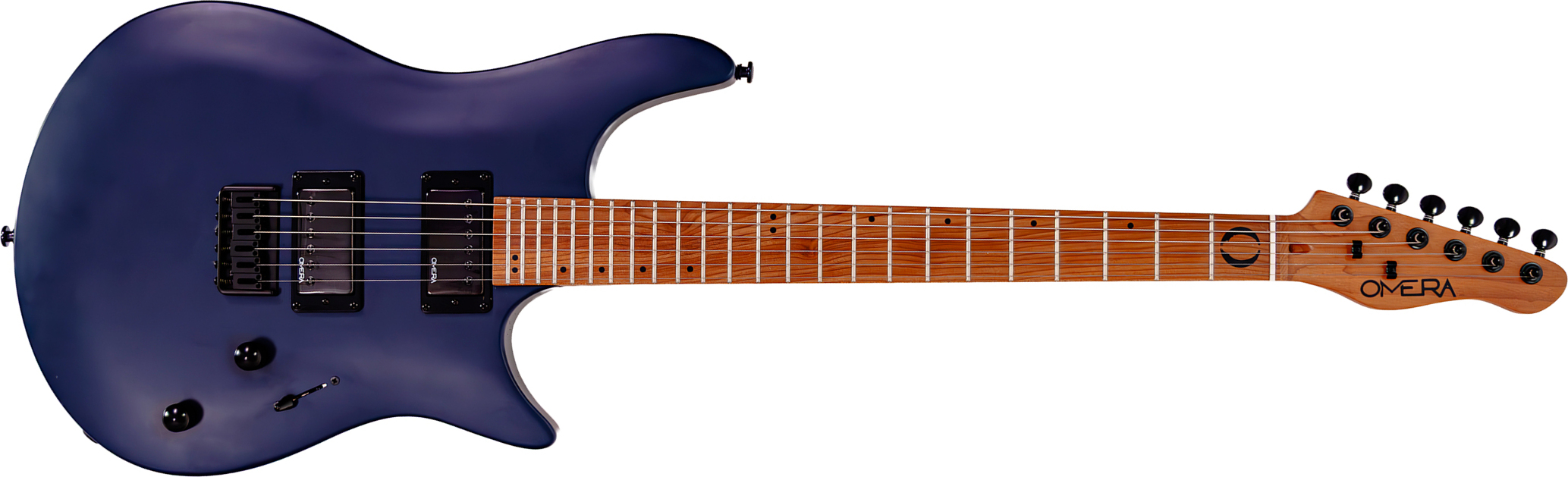 Omera Guitars Lucy 2h Ht Mn - Abyssal Blue - E-Gitarre in Str-Form - Main picture