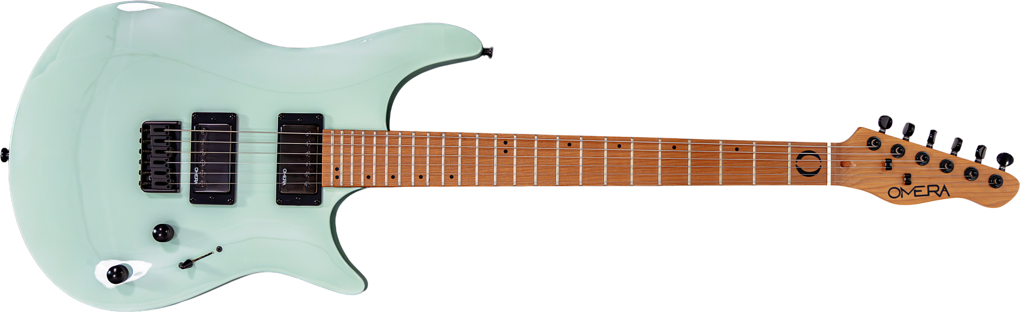Omera Guitars Lucy 2h Ht Mn - Soft Minth - E-Gitarre in Str-Form - Main picture