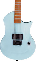 Single-cut-e-gitarre Omera guitars Lesly - Blue iceberg