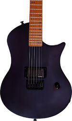 Single-cut-e-gitarre Omera guitars Lesly - Black hole