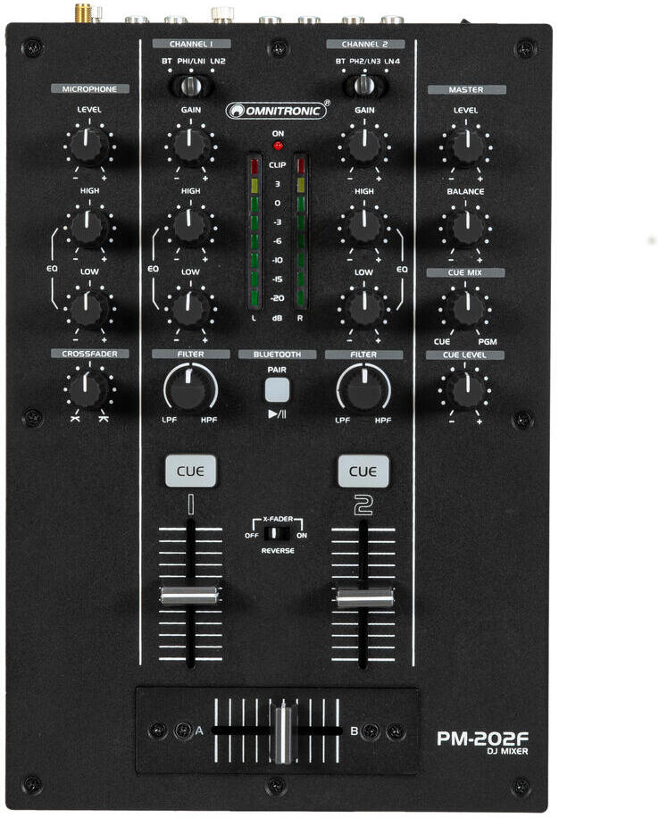 Omnitronic Pm-202f - Analoges Mischpult - Main picture