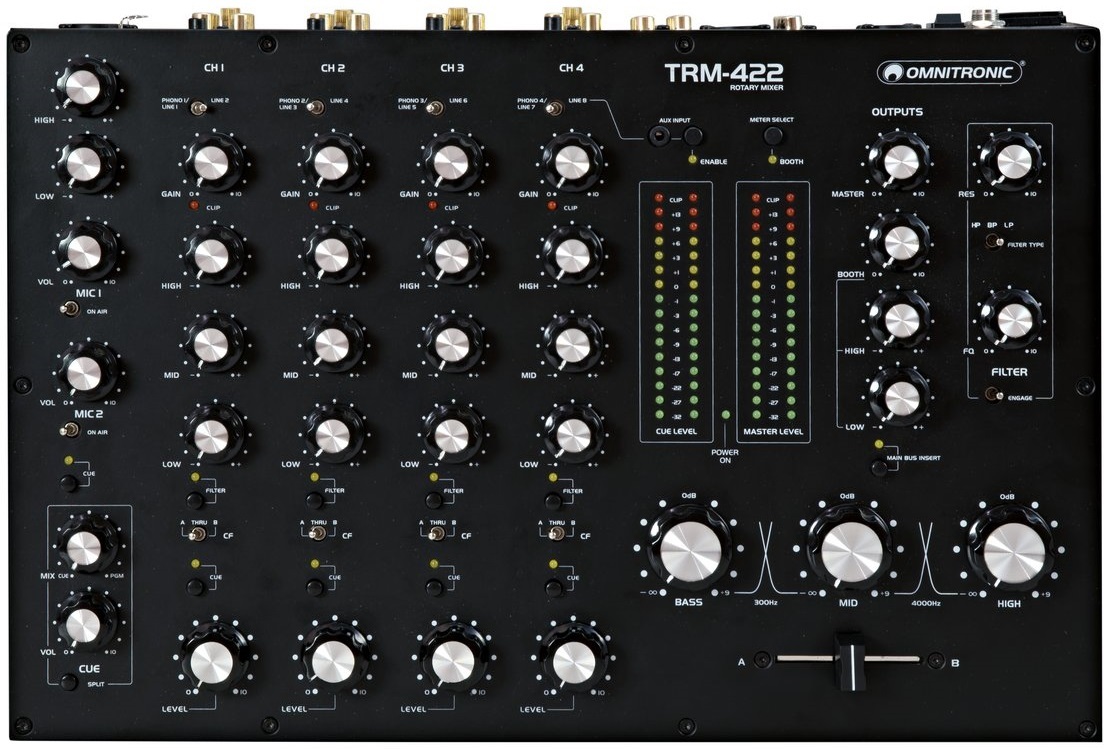 Omnitronic Trm 422 - DJ-Mixer - Main picture