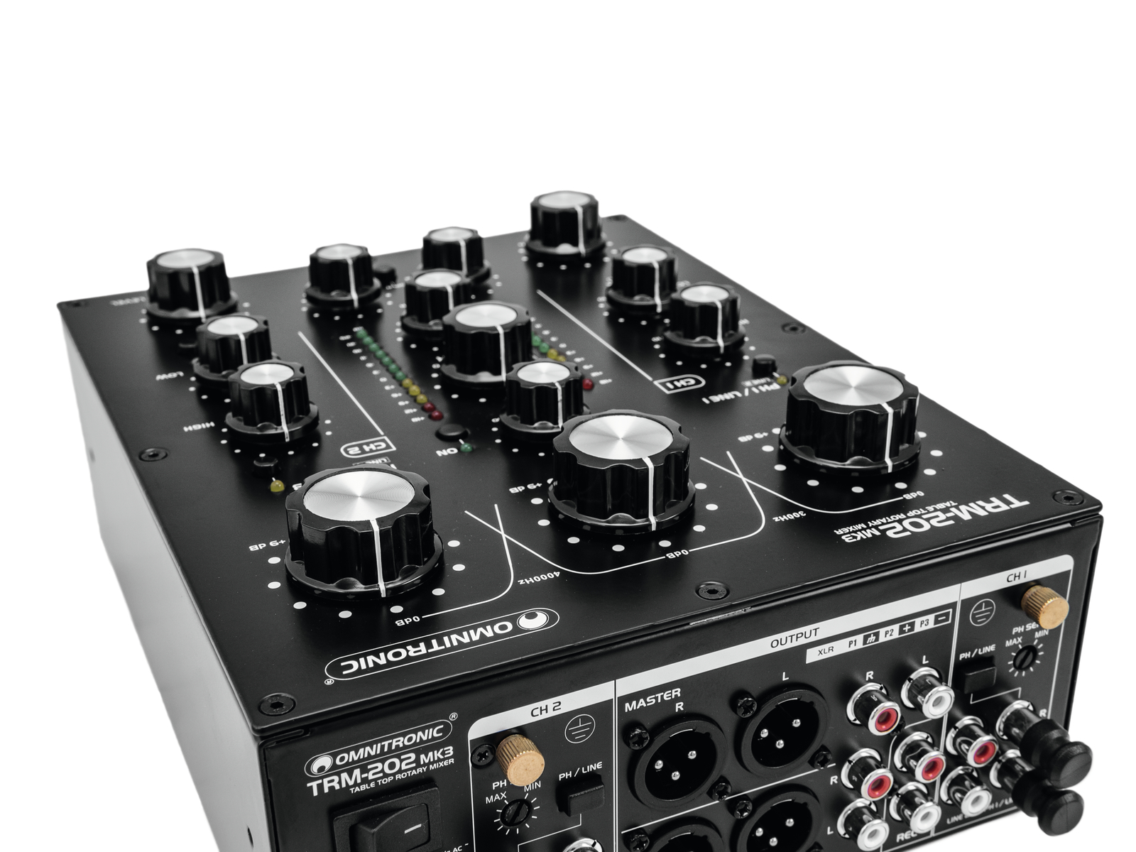 Omnitronic Trm-202mk3 2-channel Rotary Mixer - DJ-Mixer - Variation 2