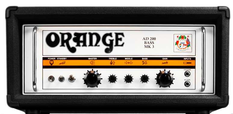 Orange Ad200b Mkiii Head 200w Black - Bass Topteil - Variation 1
